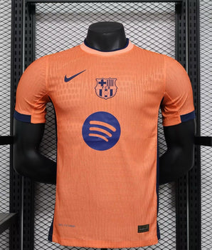 FC Barcelone Orange & Bleu 2024/2025 - Extérieur / S - Vêtements de sport