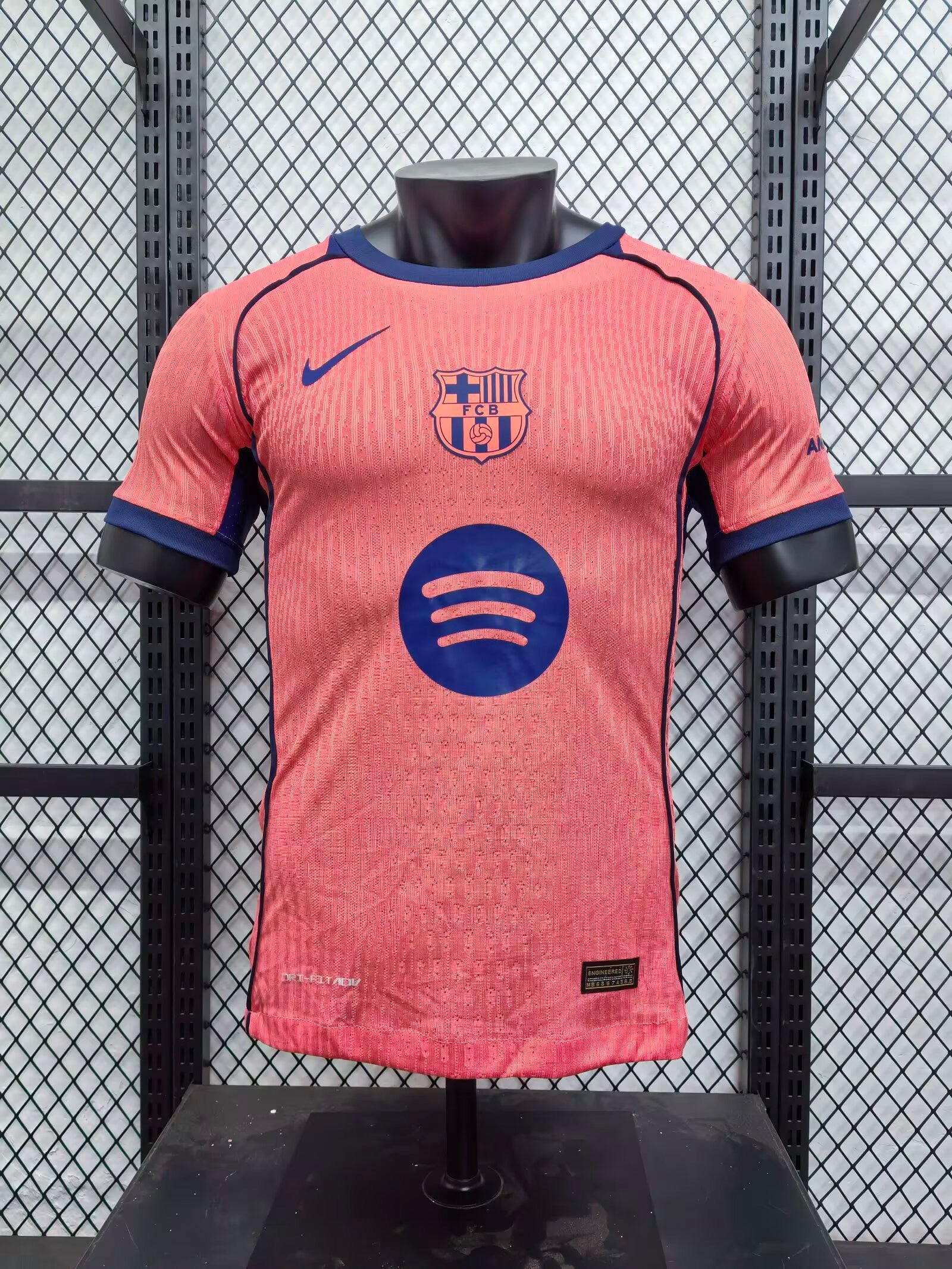 FC Barcelone Orange Version Joueur 2024/2025 - Vêtements de sport