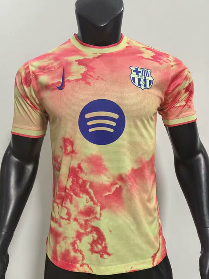 FC Barcelone Orange Version Joueur 2024 - Vêtements de sport
