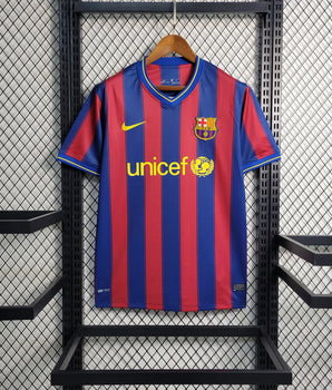 FC Barcelone Retro Domicile 2009/2010 - Retro / S - Vêtements de sport