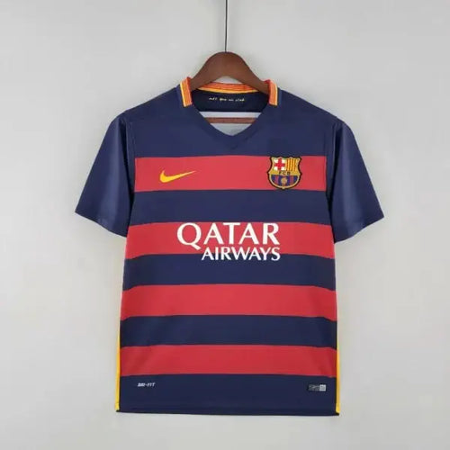 FC Barcelone Retro Domicile 2015/2016 - Vêtements de sport