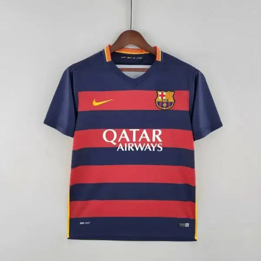 FC Barcelone Retro Domicile 2015/2016 - Vêtements de sport