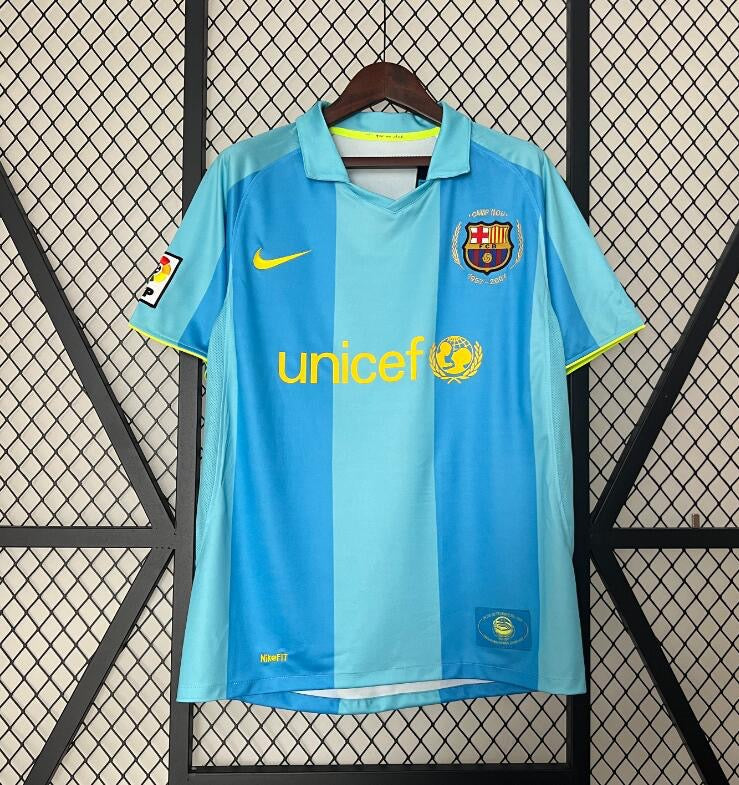 FC Barcelone Retro Extérieur 2007/2008 - Retro / S - Vêtements de sport