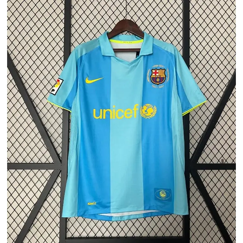 FC Barcelone Retro Extérieur 2007/2008 - Retro / S - Vêtements de sport