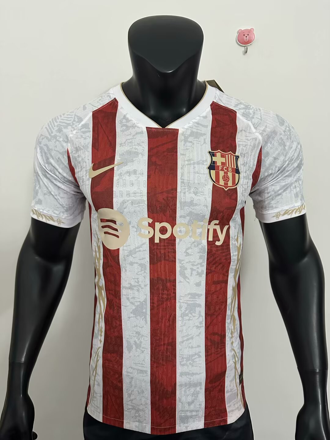 FC Barcelone Rouge/Blanc Version Joueur 2025/2026 - Vêtements de sport