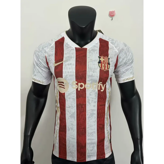 FC Barcelone Rouge/Blanc Version Joueur 2025/2026 - Vêtements de sport
