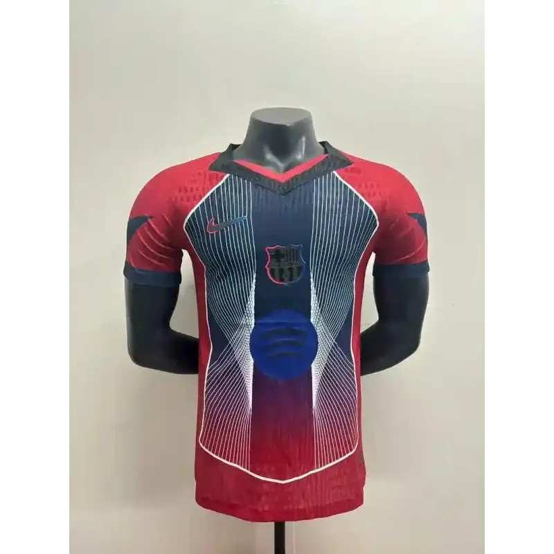 FC Barcelone Spécial Edition Noir/Rouge Version Joueur 2025/2026 Vêtements de sport