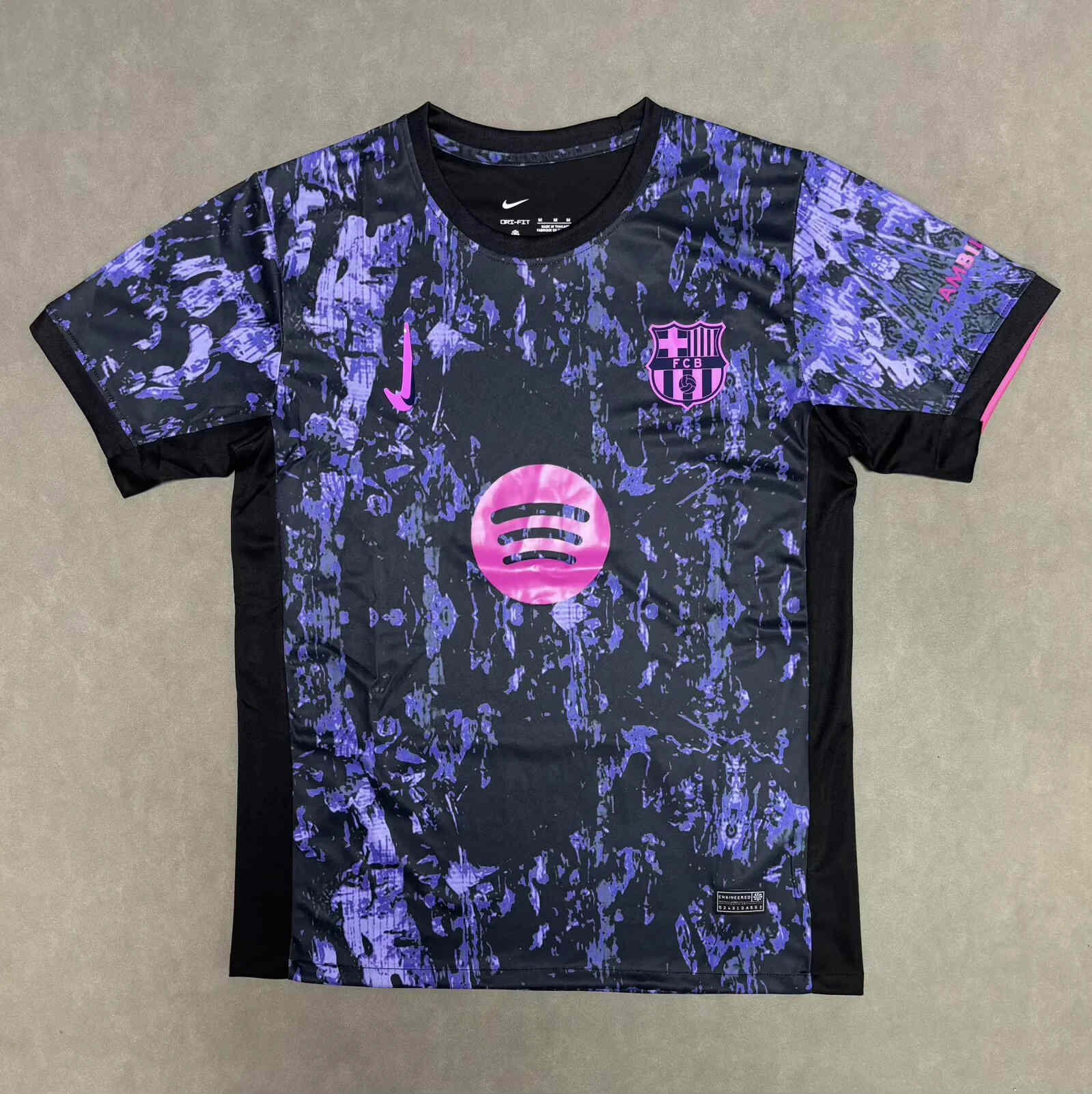 FC Barcelone Spécial Edition Noir/Violet 2025/2026 Vêtements de sport