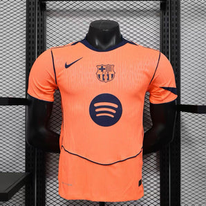 FC Barcelone Spécial Edition Version Joueur Orange 2025/2026 - Vêtements de sport