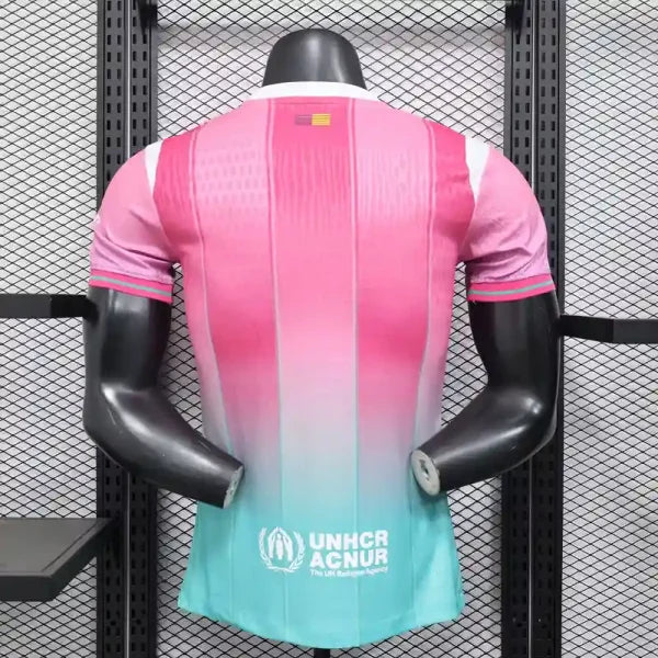 FC Barcelone Spécial Edition Version Joueur Rose 2025/2026 - Vêtements de sport