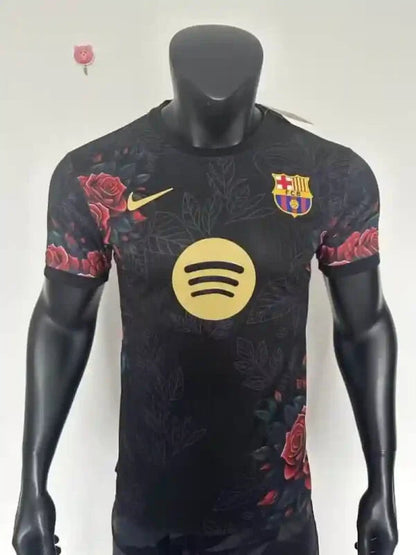 FC Barcelone Version Joueur Spécial Edition Noir 2025/2026 Vêtements de sport