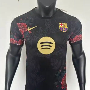FC Barcelone Version Joueur Spécial Edition Noir 2025/2026 Vêtements de sport