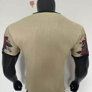 FC Barcelone Version Joueur Spécial Edition Or 2025/2026 Vêtements de sport