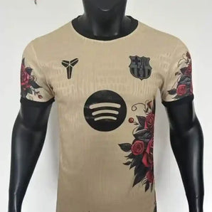 FC Barcelone Version Joueur Spécial Edition Or 2025/2026 Vêtements de sport