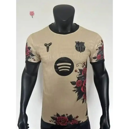 FC Barcelone Version Joueur Spécial Edition Or 2025/2026 Vêtements de sport