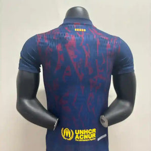 FC Barcelone Version Joueur Spécial Edition Rouge/Bleu 2025/2026 Vêtements de sport