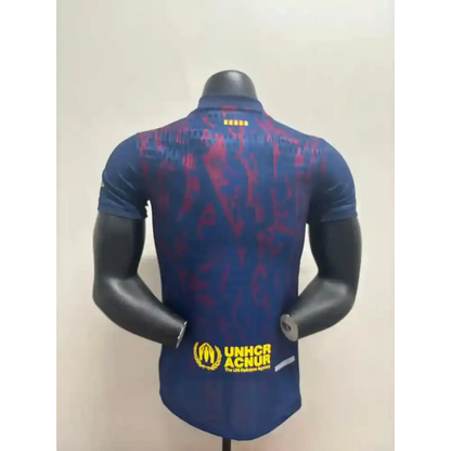 FC Barcelone Version Joueur Spécial Edition Rouge/Bleu 2025/2026 Vêtements de sport
