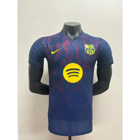 FC Barcelone Version Joueur Spécial Edition Rouge/Bleu 2025/2026 Vêtements de sport