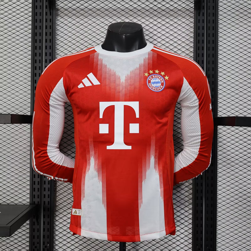 FC Bayern Munich Domicile Manches Longues Version Joueur 2025/2026 - Vêtements de sport