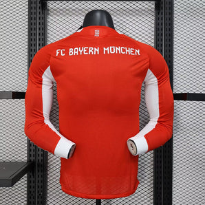 FC Bayern Munich Domicile Manches Longues Version joueur 2025/2026 - Vêtements de sport