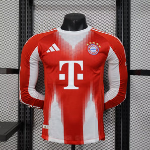 FC Bayern Munich Domicile Manches Longues Version joueur 2025/2026 - Vêtements de sport