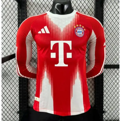 FC Bayern Munich Domicile Manches Longues Version Joueur 2025/2026 - L #MWS Options 1 - Vêtements de sport