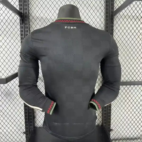 FC Bayern Munich Exterieur 2 Version joueur Manches Longues 2025/2026 Vêtements de sport