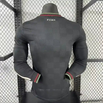 FC Bayern Munich Exterieur 2 Version joueur Manches Longues 2025/2026 Vêtements de sport