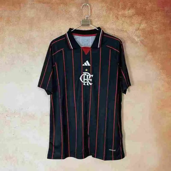 Flamengo Extérieur Noir 2025/2026 - Vêtements de sport