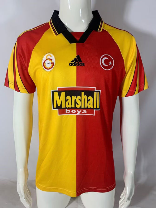 Galatasaray SK Domicile Retro 1998/1999 - Vêtements de sport