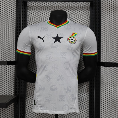 Ghana Domicile 2024/2025 - Version Joueur ( + 5€) / S - Vêtements de sport