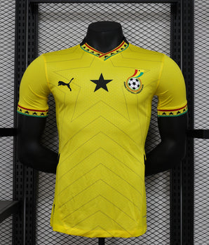 Ghana Extérieur 2024/2025 - Version Joueur ( + 5€) / S - Vêtements de sport