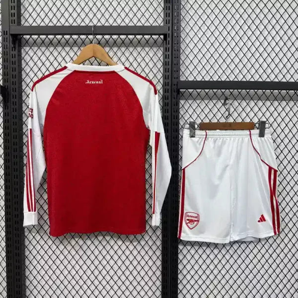 Kit enfant Arsenal Manches Longues Domicile 25/26