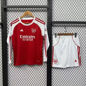 Kit enfant Arsenal Manches Longues Domicile 25/26