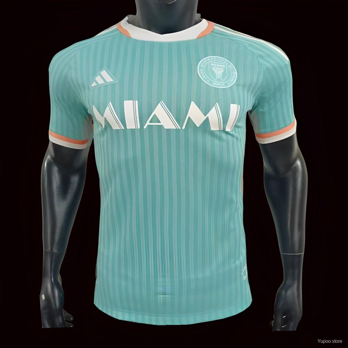 Inter Miami CF Third 2024/2025 - Version Joueur ( + 5€) / S - Vêtements de sport