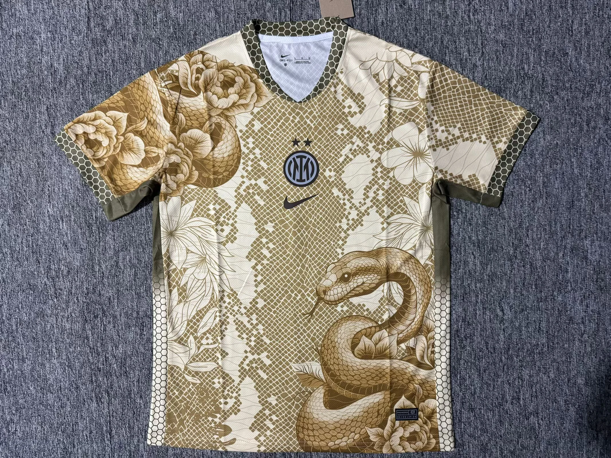 Inter Milan Concept Spécial Snake Or 2025/2026 Vêtements de sport