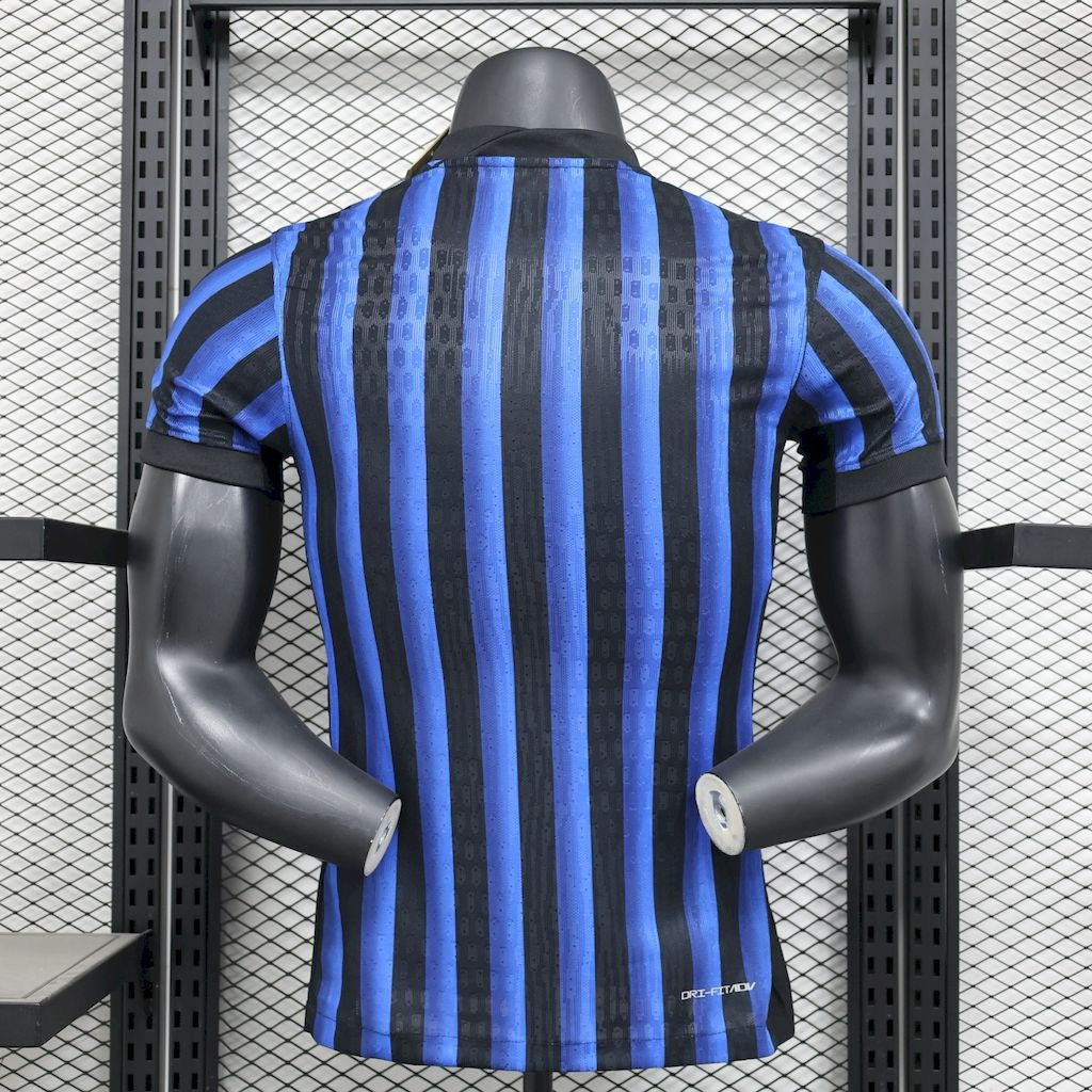 Inter Milan Domicile Version Joueur 2025/2026 - Vêtements de sport