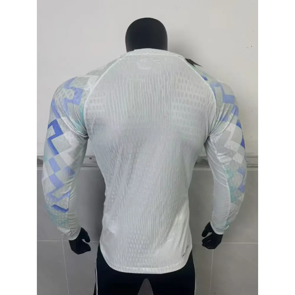 Inter Milan Extérieur Manches Longues Version Joueur 2025/2026 - Vêtements de sport
