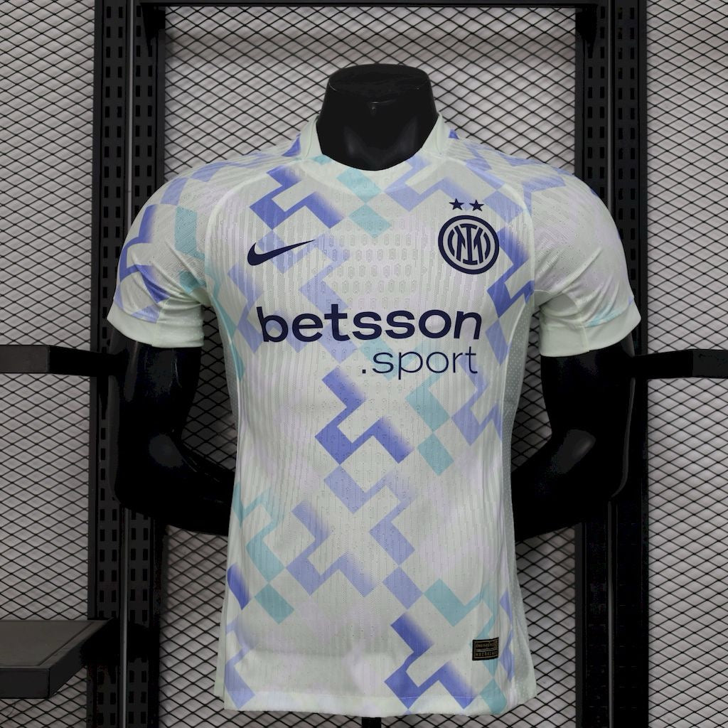 Inter Milan Extérieur Version Joueur 2025/2026 - Extérieur / S - Vêtements de sport