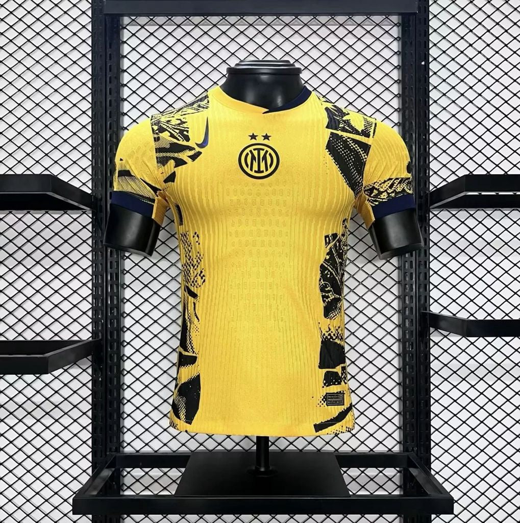 Inter Milan Third 2024/2025 - Version joueur ( + 5€) / S - Vêtements de sport