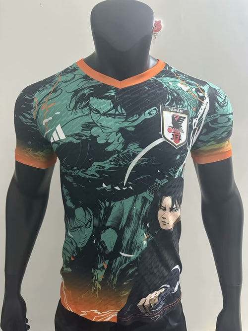 Japon Attaque Des Titans Livaï Version Joueur 2024/2025 - Vêtements de sport
