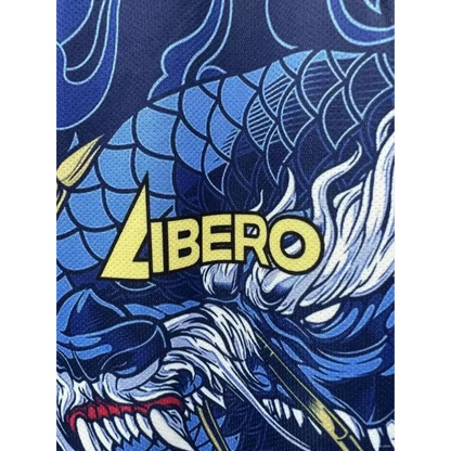 Japon Concept Dragon Blue Gold - Vêtements de sport