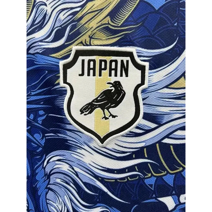 Japon Concept Dragon Blue Gold - Vêtements de sport