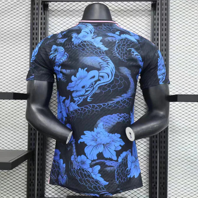 Japon Concept Dragon Blue/Rose - Vêtements de sport