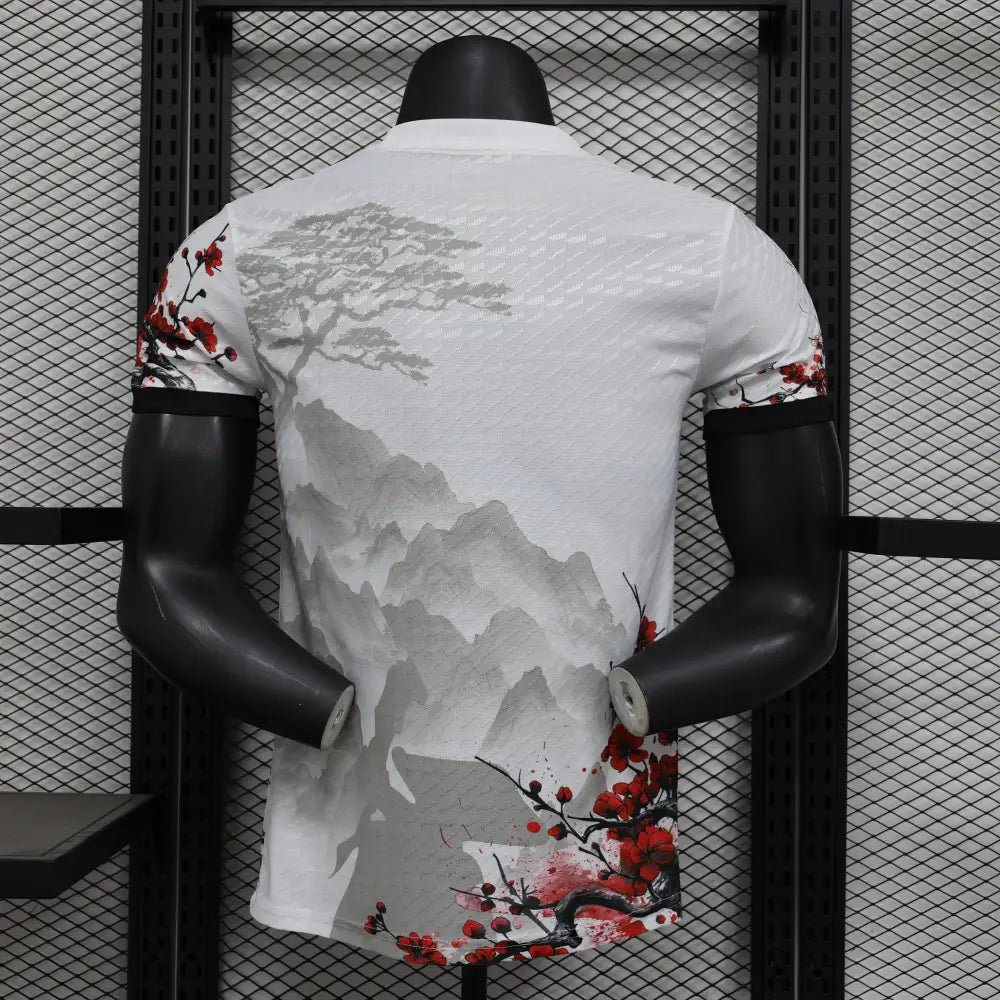 Japon Concept Dragon Gris/Blanc - Vêtements de sport