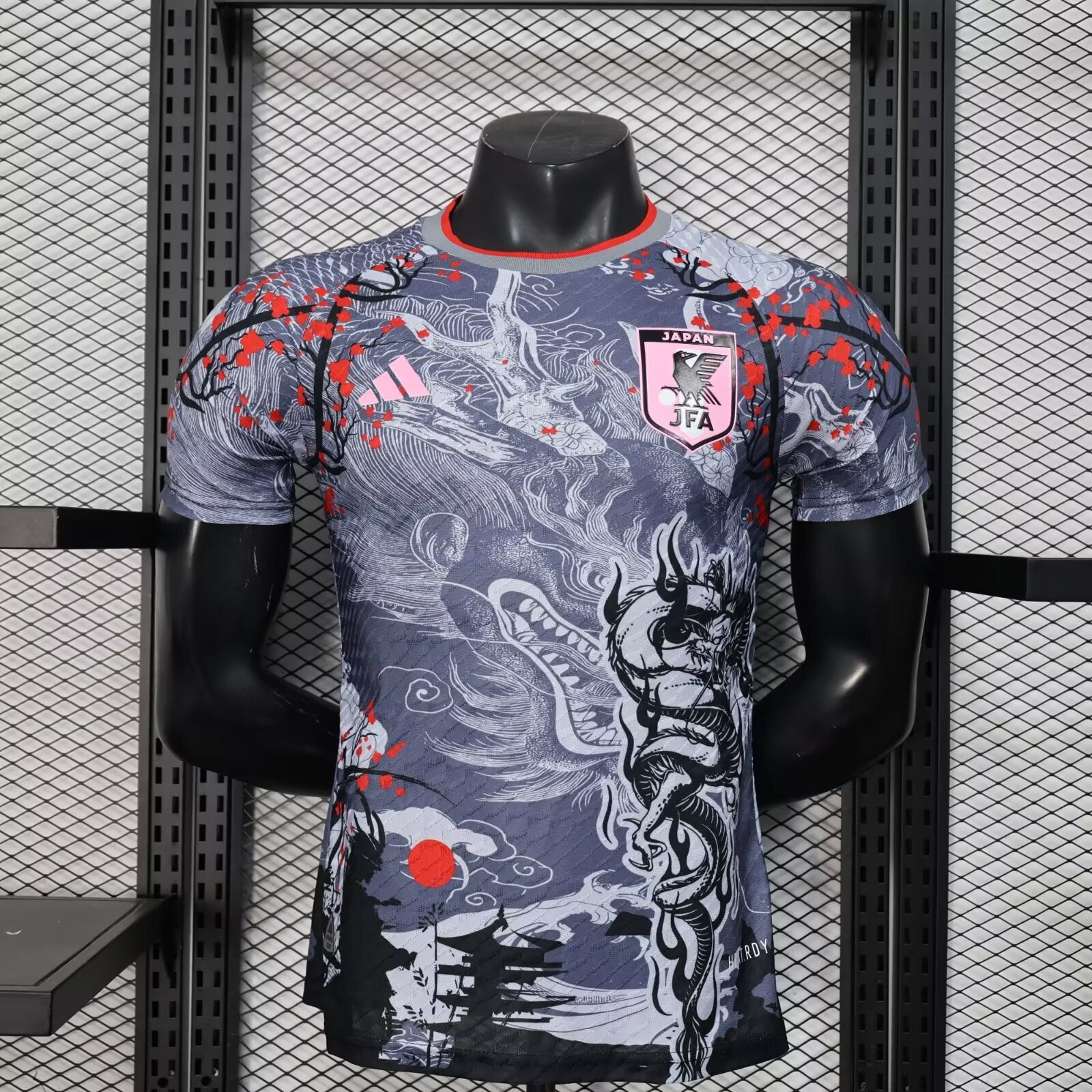 Japon Concept Dragon Rouge Version Joueur 2025/2026 - Vêtements de sport