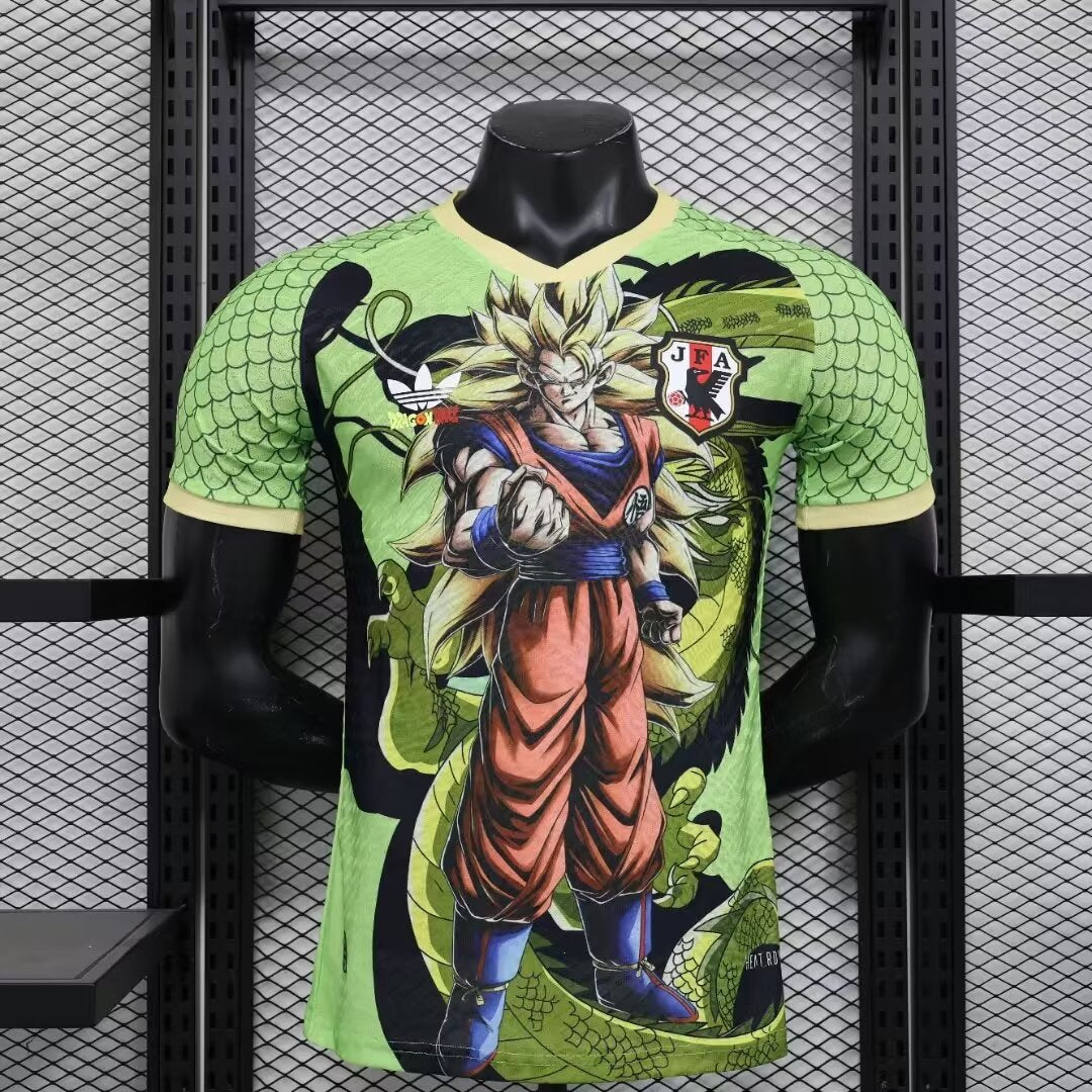Japon DBZ Goku SSJ3 Version Joueur 2024/2025 - Vêtements de sport