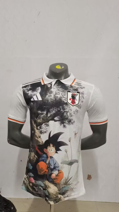 Japon Dragon Ball Goku Jeune Version Joueur 2025/2026 - Maillot Goku Jeune Version Joueur / S - Vêtements de sport