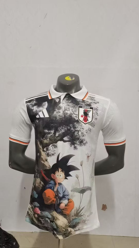 Japon Dragon Ball Goku Jeune Version Joueur 2025/2026 - Maillot Goku Jeune Version Joueur / S - Vêtements de sport