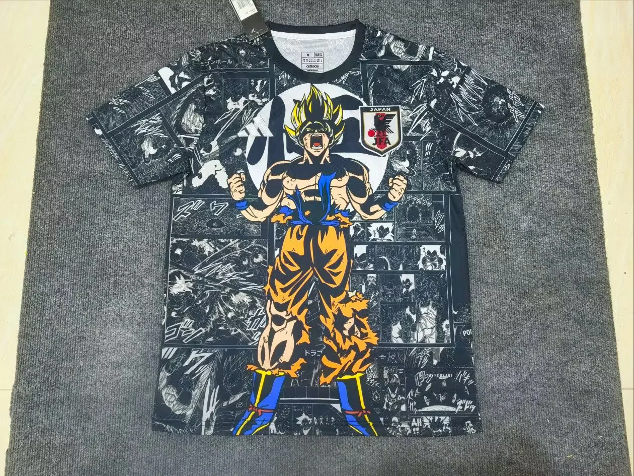 Japon Dragon Ball Goku Noir 2025/2026 Vêtements de sport
